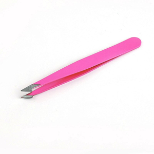 Eyebrow Tweezers Professional Eyelash Tweezer Nippers Lash Tweezers for Eyelashes Eyebrow Hair <b>Removal</b> Clip False <b>Tools</b> - Product Image 3