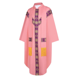 Robe de clergé noire personnalisée – Fournisseur en gros d'uniformes de prêtre de haute qualité pour églises - Product Image 6