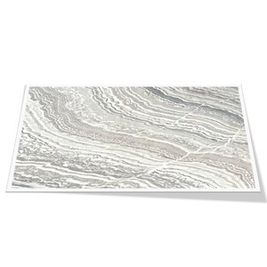 Revêtement mural en pierre flexible noir glacé, léger, imperméable, moderne, en feuille de marbre pour cuisine, salle de bain, escalier - Product Image 3