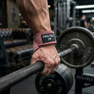 Sangles de musculation Pro Felt Fitness Accessory, sangles de soutien du poignet robustes pour une prise en main personnalisée et sécurisée, sangles de levage lourd. - Product Image 3