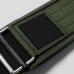 High Quality 4 Inch Cowhide Self-locking Buckle Heavy Duty Professional Protection Custom <b>Weight</b> Lifting <b>Training</b> Belt - Product Image 4