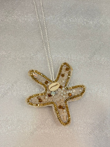 Wholesale Handmade Beaded Starfish <b>Bag</b> Charm Coastal Beach Purse Charm Ocean Theme Keychain Fashion <b>Accessory</b> OEM ODM Private La - Product Image 5