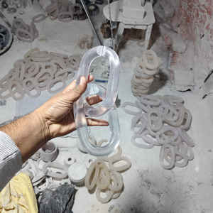 Chaîne décorative en résine de haute qualité, couleur blanche, design moderne, chaîne en résine multi-usages, décoration murale à bas prix - Product Image 4