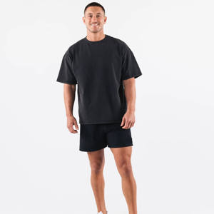 Pantalones Cortos Casuales para Hombre, Más Vendidos, con Logotipo Personalizado en la Parte Delantera, Impresión por Transferencia de Calor, Corte Ajustado, 100% Lana, Secado Rápido, Transpirables y Elegantes - Product Image 1
