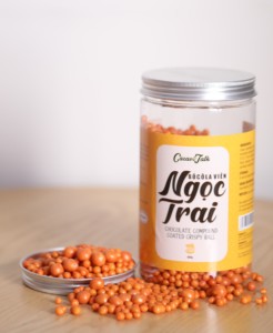 Chocolats exotiques vietnamiens pour la décoration de gâteaux, HALAL OEM/ODM, billes de chocolat croustillantes dorées, expédition mondiale - Product Image 2