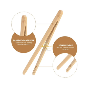 Eco Friendly Bamboo Teacup Clamp Natural Teaware Tool for Bulk Wholesale Buyers - Product Image 2