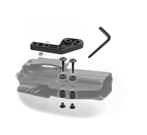 होल्स्टर क्लाव और होल्स्टर विंग किट, वास्टबैंड के अंदर अटैचमेंट के लिए अटैचमेंट पार्ट iwb <span class=keywords><strong>kydex</strong></span> होल्स्टर को छुपाता है। - Product Image 6