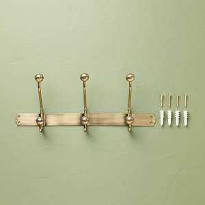 Porta Llaves de Pared de Latón Vintage Hecho a Mano con 6 Ganchos, Decorativo, de Metal Antiguo con Diseño de Gansos, para Decoración del Hogar - Product Image 4