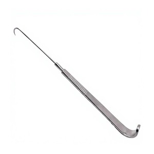 Retracteur trachéal métallique à crochet aiguisé, autoclavable et réutilisable, instrument chirurgical pour ORL et chirurgie générale - Product Image 3