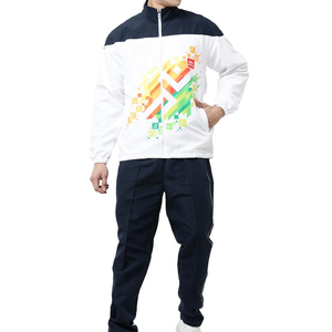 Survêtements de sport pour hommes avec logo personnalisé, sublimation, ensemble deux pièces, vêtements de jogging, survêtement sublimé pour hommes - Product Image 1