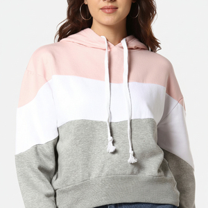 Sweat à capuche pour femme de qualité supérieure, respirant, pour l'extérieur, décontracté, épais, à manches longues, service OEM - Product Image 6