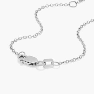 Elegante Collar de Cadena de Plata de Ley 925 con Brillantes Diamantes de Moissanita, Joyería Minimalista de Estilo Fino, Regalo para Mujer - Product Image 6