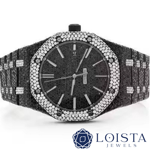 LOISTA Diamond Encrusted Luxury <b>Watch</b> 38mm Octagon <b>Case</b> Stainless Steel Analog Quartz Women's Timepiece - Product Image 4
