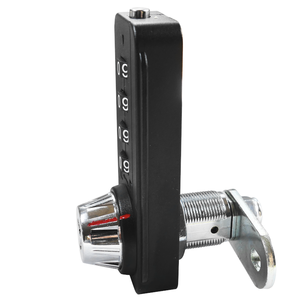 Emergency Key Override 4-Dial <b>Locker</b> Lock, B2B High Security Combination Cam Lock - Product Image 1