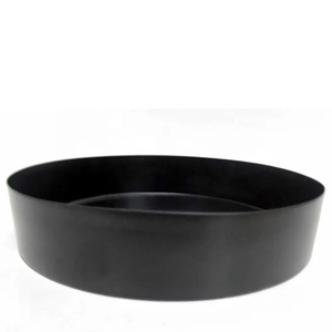 Bol en métal artisanal Titanium Grace avec texture martelée, design glamour, pour la vaisselle, les cadeaux, la table, le service de pâtes - Product Image 5