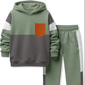 ชุดกีฬาแนวสตรีทแฟชั่นสำหรับเด็ก เนื้อผ้าเบาสบาย คุณภาพพรีเมียม พร้อมส่งออก มีหลายขนาด - Product Image 1