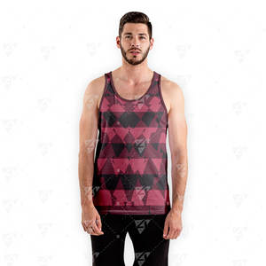 Débardeur d'entraînement et de sport pour homme, haute qualité, séchage rapide, imprimé, écologique et respirant, best-seller - Product Image 3