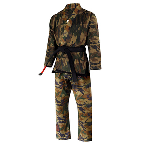Uniforme de Judo, Karate y Taekwondo de Camuflaje, Unisex, 100% Algodón, Logotipo Personalizado, Color Personalizado, Nuevo Estilo - Product Image 6
