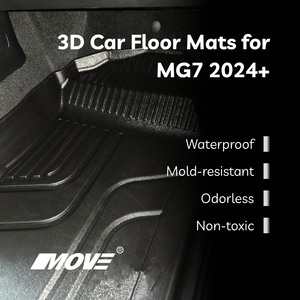 2023 + MG 7 Custom Fit TPE Premium All-Weather Car Mats Protección interior antideslizante de alta calidad con función inodora - Product Image 5