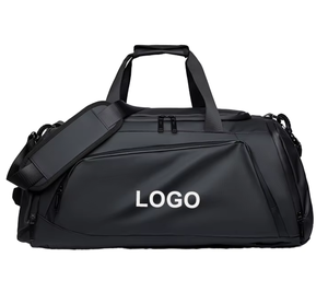 Sac de sport unisexe en polyester robuste, personnalisable, pour la gym et les voyages, avec sangle réglable, 40-55L, formes arrondies, vente en gros - Product Image 1