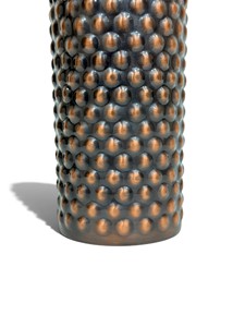 Botella de agua de cobre con puntos de primera calidad, exportaciones indias internacionales. (Cobre Puro Certificado) - Product Image 4