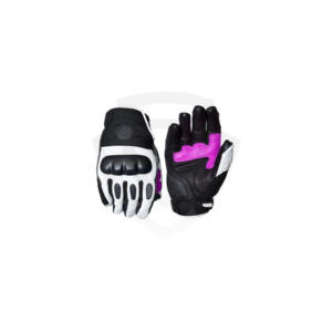 Gants de moto d'hiver personnalisés à doigts complets pour la course, en cuir, compatibles écran tactile, antidérapants, imperméables, respirants, avec protection des articulations - Product Image 2