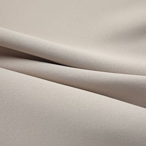 2 pezzi Beige 37 "x 95" tende oscuranti in tessuto con anelli Beige Beige mantovane e tende - Product Image 3