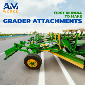 Accesorio Nivelador para Tractor 5075E (75HP), Cuchilla Niveladora de Servicio Pesado de 2400 kg, Sistema Hidráulico Delantero, Bajo Mantenimiento - Product Image 2