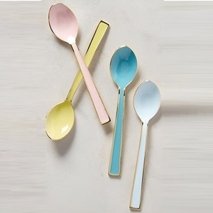 Finishing Design Stainless Steel Kitchenware Cutlery Set Fully Metal Design Colour full Cutlery <b>Tools</b> Shiny Flatware Cutlery Set - Product Image 1