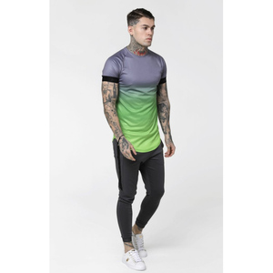 Camiseta Deportiva de Manga Corta para Hombre, 100% Algodón, Tejido de Punto, Secado Rápido, para Gimnasio, Fitness, Entrenamiento y Running - Product Image 4