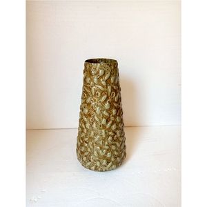 Elegant Metal Floor <b>Vase</b> Antique Gold White Finish Tall Flower <b>Vase</b> <b>Set</b> Artisanal Handmade Decorative <b>Vases</b> for Living Room <b>Vase</b> - Product Image 5