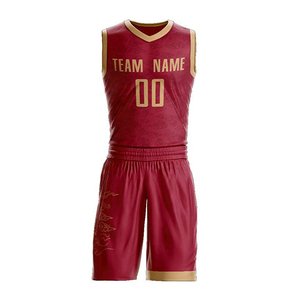 Custom Made Quick Dry Basketball Uniform Latest Fashion Style with Plus Size Feature OEM Option wholesale rate <b>cheap</b> price - Product Image 5