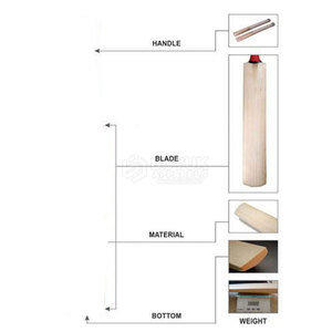 Bate de Críquet Profesional Hecho a Medida, Material Ligero, Nuevo Diseño 2026, Bate de Críquet de la Mejor Calidad - Product Image 6