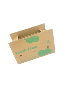 Cajas de Cartón Corrugado de 3 Capas Personalizables con Laminación Brillante, Cajas de Papel OEM/ODM con Ranuras para Vegetales y Alimentos, Materiales Reciclados de Vietnam - Product Image 3