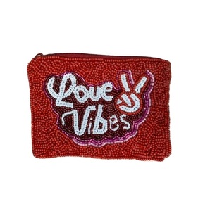 Luxury Seed Beads Embroidery <b>Small</b> Coin Pouch Ethnic Style Seed Beads Beaded Coin <b>Purse</b> - Product Image 3