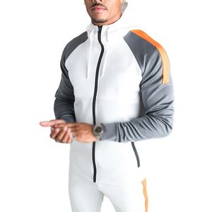 Nuevo conjunto de chándal deportivo para correr de alta calidad personalizado para hombre, transpirable, de talla grande, diseño impreso, Logo, Sudadera con capucha, invierno, sólido - Product Image 6