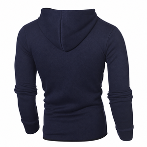 <b>Men's</b> Full Zip Hooded Tracksuit Set <b>Slim</b> <b>Fit</b> Jacket and Cuffed <b>Jogger</b> Pants 2 Piece Casual Sportswear Wholesale - Product Image 2
