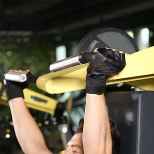 High Quality Customized Leather Gym Fitness <b>Gloves</b> with Non-Slip Adjustable Wrist Strap for <b>Weight</b> Lifting - Product Image 5