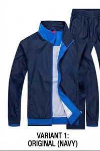 Conjunto Deportivo Informal Unisex, Transpirable y Ligero, de Verano, 2 Piezas, Chaqueta y Pantalón, Tallas L-5XL - Product Image 5