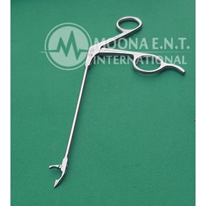 Pinza de Extracción de Suturas para Artroscopia, Longitud de 13 cm y 15 °   Procedimientos Ortopédicos con Punta Angulada - Product Image 3