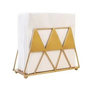 Trendy Decorative Metal Napkin Stand For Dining Table And <b>Kitchen</b> Premium <b>Tissue</b> <b>Holder</b> For Home Office And Restaurant - Product Image 6
