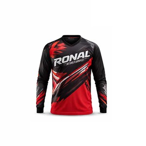Jersey de Ciclismo de Montaña Más Vendido en Línea / Jersey de Ciclismo de Montaña de Alta Calidad con Logotipo Bordado Personalizado - Product Image 2