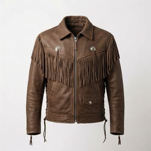 Chaqueta de Motociclista de Cuero Genuino para Hombre de la Mejor Calidad, Nueva Colección de Invierno, Chaquetas de Motocicleta con Protecciones Desmontables Personalizadas - Product Image 1