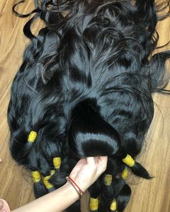 Cheveux Humains Bruts Vente en Gros, Naturels, Lisses, Couleur Naturelle Noir #1b, Cuticules Alignées, Usine Vietnamienne - Product Image 1