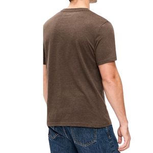 เสื้อยืดผู้ชายเรียบง่าย แขนสั้น สวมใส่สบาย เหมาะสำหรับใส่ทุกวัน แฟชั่นทันสมัย รับผลิตแบบ OEM ตามสั่ง - Product Image 5