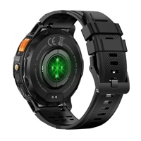 K65 1,43 "Pantalla AMOLED 466*466 BT Llamadas Múltiples modos deportivos 530mAh Batería grande FitCloudPro APP Reloj inteligente con linterna