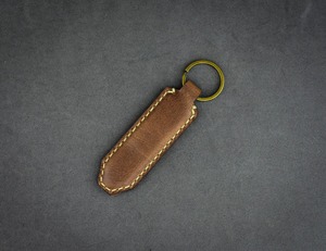 Vintage Genuine Leather <b>Custom</b> Handmade Multi-function Bottle Opener <b>Key</b> Holder Keychain Laser Embossed Printing Stylish <b>Keys</b> - Product Image 1