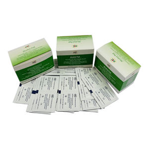 Toallitas de Alcohol Médico NTI 70% Isopropílico Medianas 2x2 pulgadas, Estériles Antisépticas para Limpieza de Piel e Inyecciones, Caja de 100 Unidades - Product Image 1