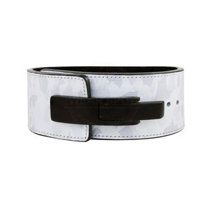 Cinturón de levantamiento de pesas de cuero vacuno de primera calidad, personalizado, ajustable, para levantamiento de pesas y culturismo, de Wearspot International - Product Image 6