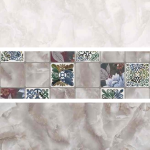 Minimalist White Glossy Ceramic Wall <b>Tile</b> 300x600 For Professional Corporate Office And Commercial Building Wall Cladding - Product Image 2